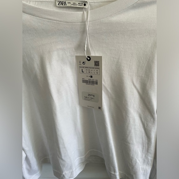 NWT Zara combination crop top - Picture 2 of 3